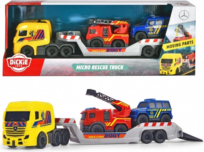 Mini evakuators ar SOS transportlīdzekļiem 32 cm DICKIE TOYS