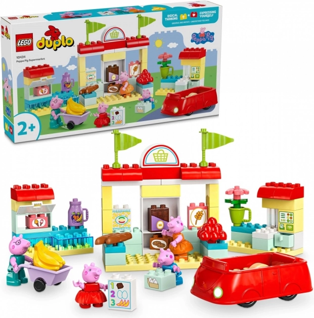 LEGO® DUPLO® 10434 Cūciņa Pepa un lielveikals