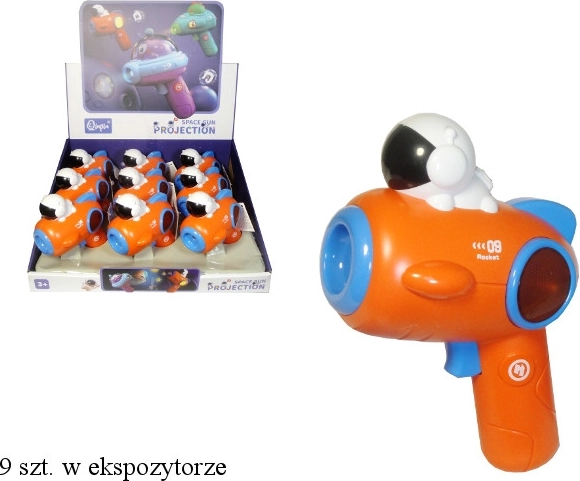 Kids projector blaster with lights and sounds