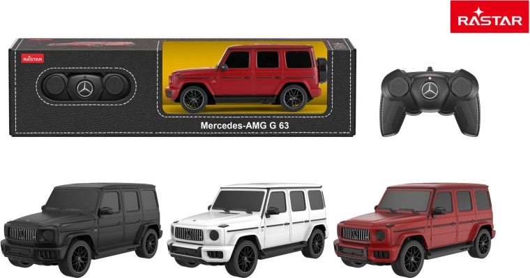 Rastar RC auto Mercedes AMG G63 1:24 melna - 1 gab.