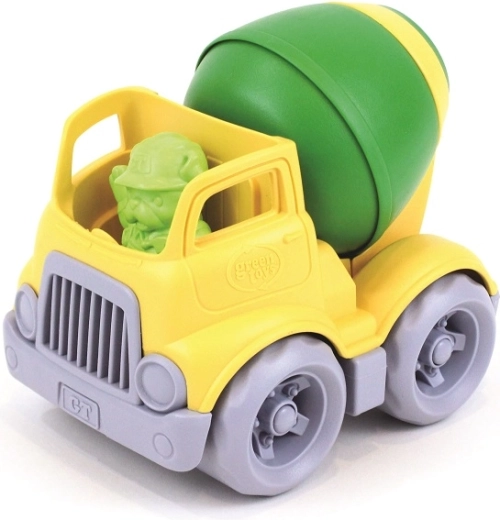 Dzeltena betona maisītāja mašīna Green Toys