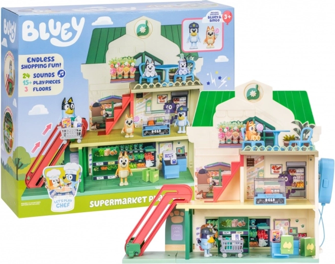 Bluey lielveikala figūriņu komplekts
