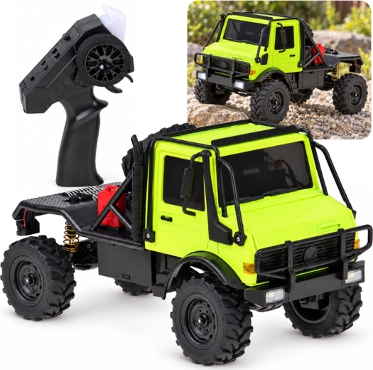 Remote-Controlled Off-Road Vehicle MN Model U4000 4WD 1:18 with LED Lights
