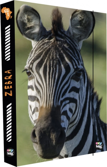 OXY kaste kladēm Zebra