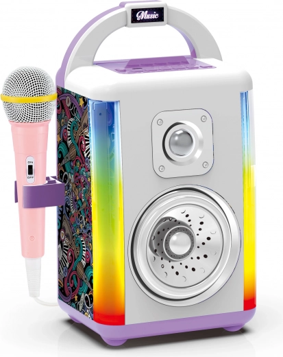Music box with microphone 28 cm