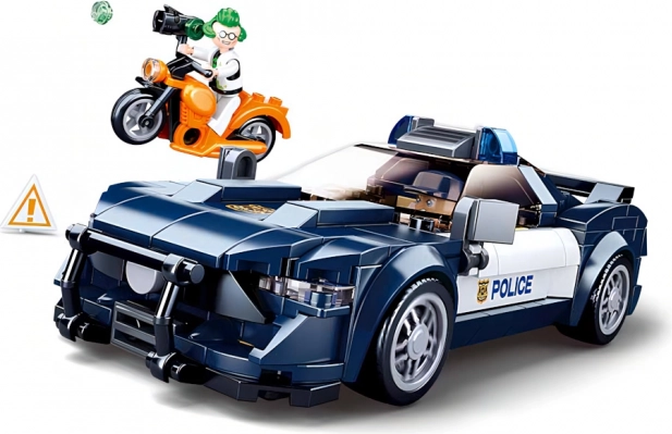 Sluban Town ātrā policijas automašīna