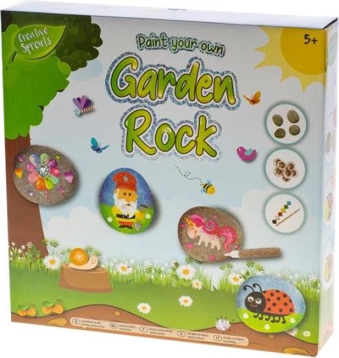 Grow&Decorate akmentiņu apgleznošana – radošais komplekts bērniem 5+