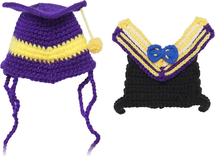 Knitted Student Costume for LOONA Premium Robot