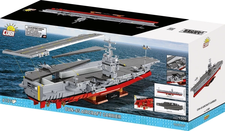 COBI Aircraft Carrier Building Set CVN-65 – 6131 pieces