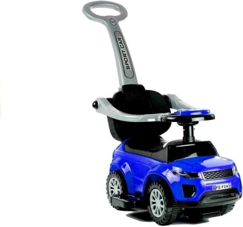 Children's Push-Along with Guiding Rod Blue