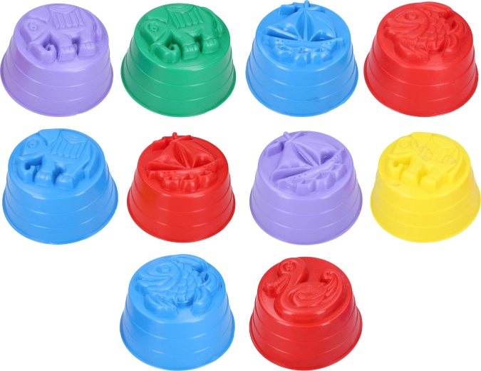 Liela plastmasas smilšu formiņa 15 × 8 cm
