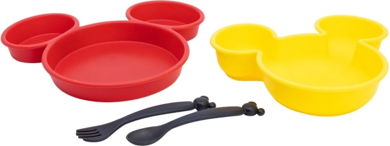 Large children's dining set Stor 4-in-1 Mickey Mouse red/yellow