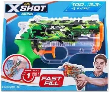 Ātrā uzpilde Skins Nano ūdens blasteris