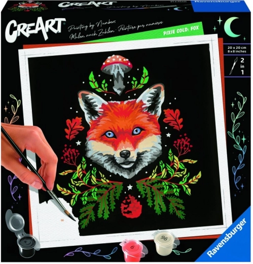 CreArt Pixie Cold Edition Fox painting