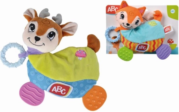 Plīša dzīvnieciņš ar graužamo Forest Friends, 2 veidi