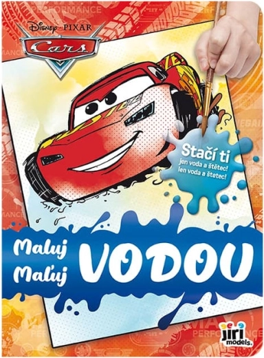 Water Painting Cars – magical coloring pages for kids