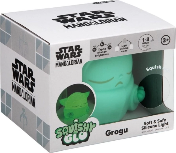 Night Light Star Wars: The Mandalorian Grogu Squish & Glow - 1 piece