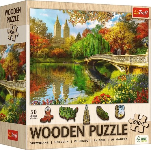 Koka puzle Central Park Ņujorka