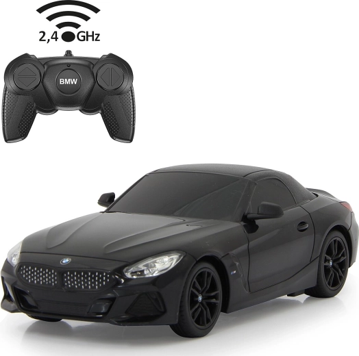 Jamara BMW Z4 rodstera RC automašīna 1:24 melna, 2,4 GHz – 1 gab.