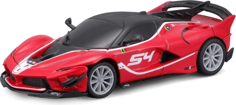 Maisto RC metāla modelis FXX-K EVO ar gaismām, Bluetooth vadība, 1:41