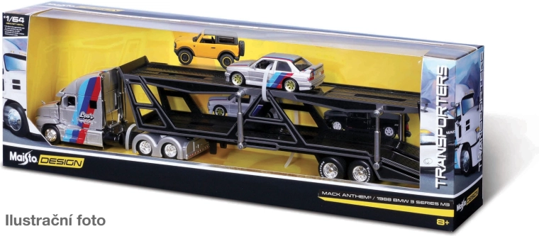 Maisto Design Transporters carrier with car 1:64