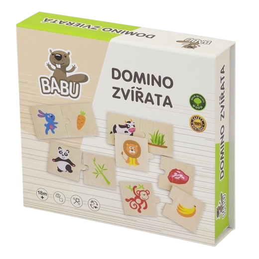 Babu koka domino ar dzīvniekiem