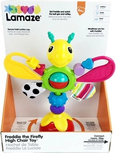 Lamaze rotaļlieta barošanas krēsliņam Freddie