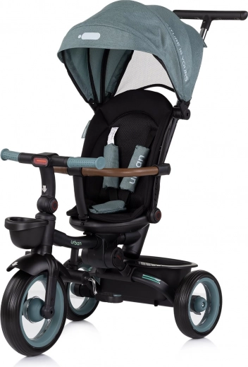 Trīsritenis ar jumtiņu Urban 2v1 Basil no Chipolino