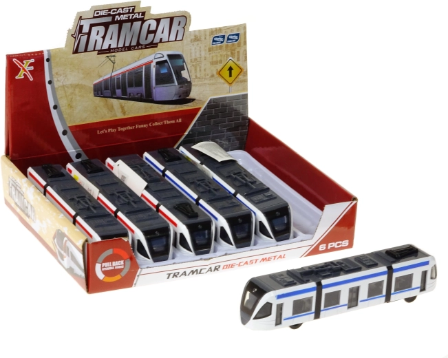 Metal Tram with Light and Sound - 1 Piece