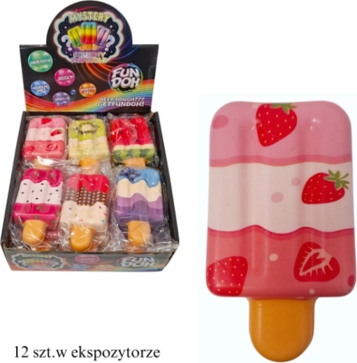 Ice Cream-Shaped Foam Stress Relief Squeeze Toy