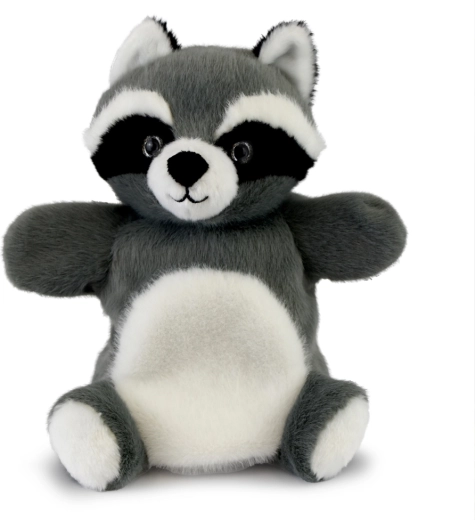 Doudou Histoire d’Ours plīša lelle (roku lelle) jenots 24 cm