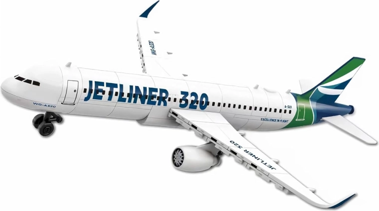 Reālistisks pasažieru lidmašīnas modelis