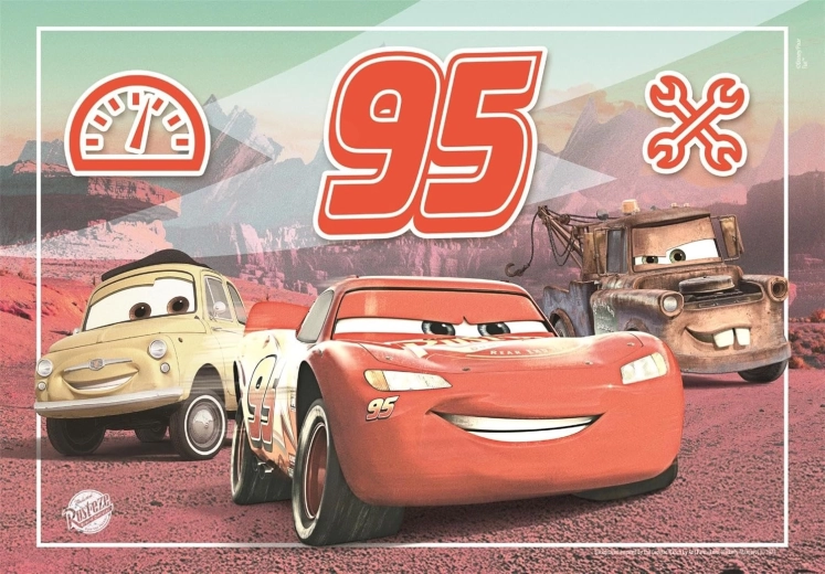 Puzle CLEMENTONI Automašīnas 60 gabali