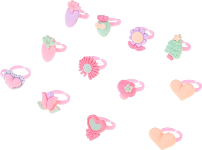 12 pastel rings for every day