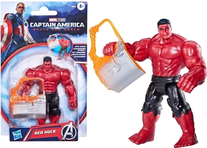 Marvel Kapteinis Amerika Red Hulk asa sižeta figūra