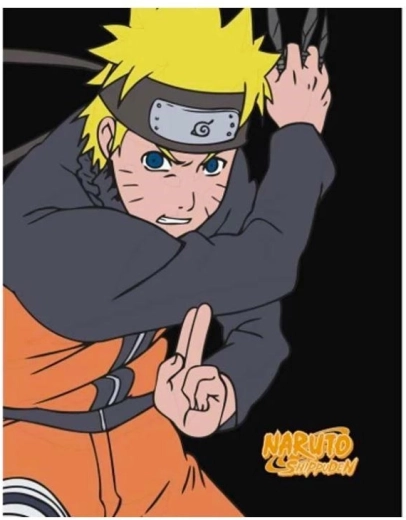 Flīsa sega Naruto