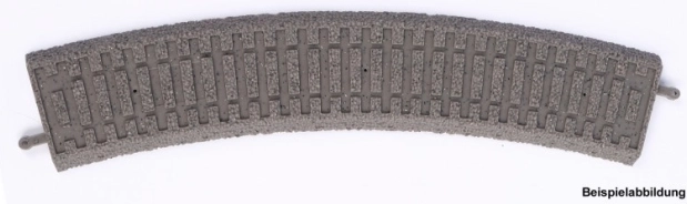 Piko pamatne izliekuma sliedēm R2 7,5° V10, 422 mm (H0)