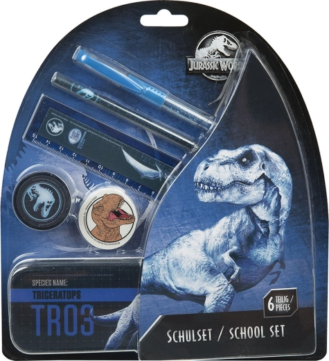 Jurassic World skolas piederumu komplekts