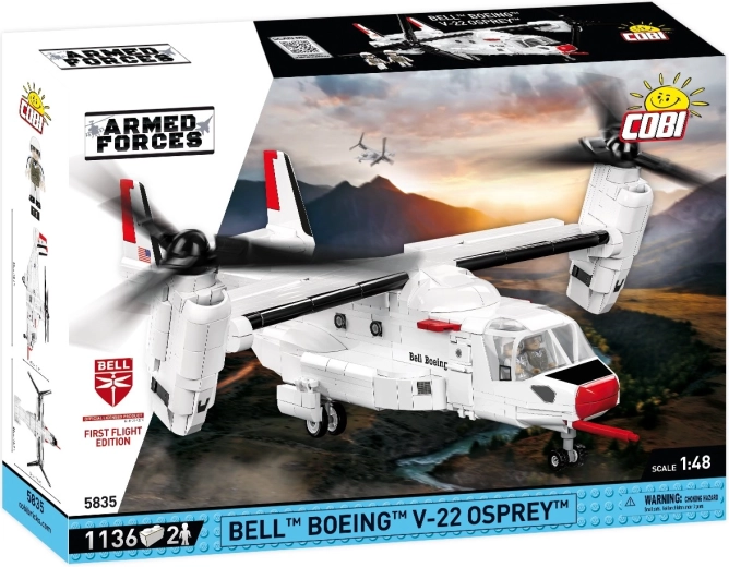 Būvkomplekts Cobi Armed Forces Bell Boeing V-22 Osprey First flight edition 1:48