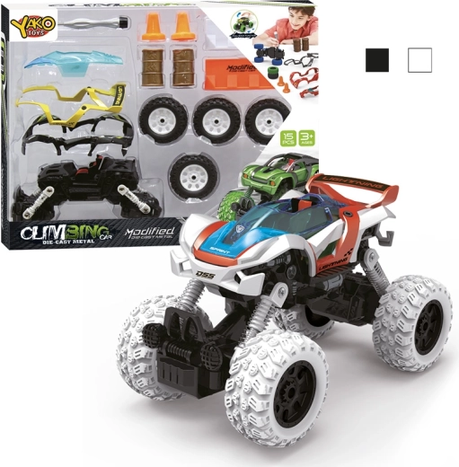 Auto konstruktors 4WD 1:32, 15 detaļas