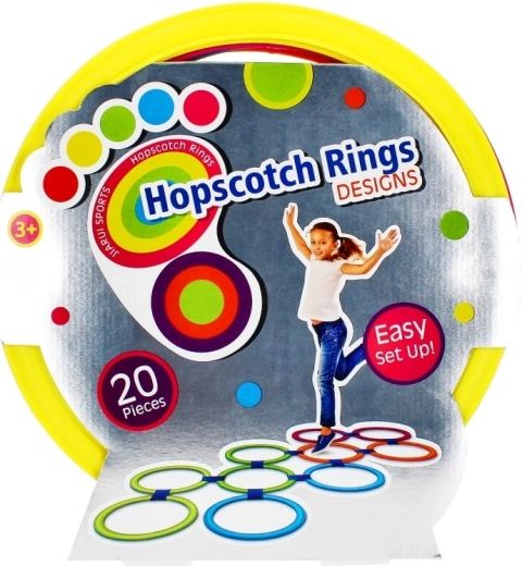 20-piece set for jumping from hoop to hoop