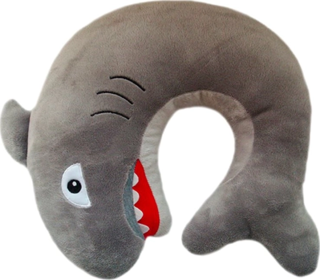 Kids’ shark-shaped travel neck pillow