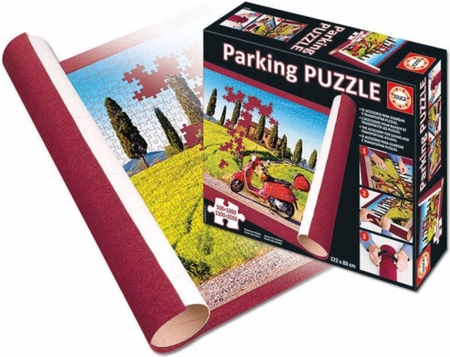 Rullējams paklājiņš puzlēm 500–2000 detaļām