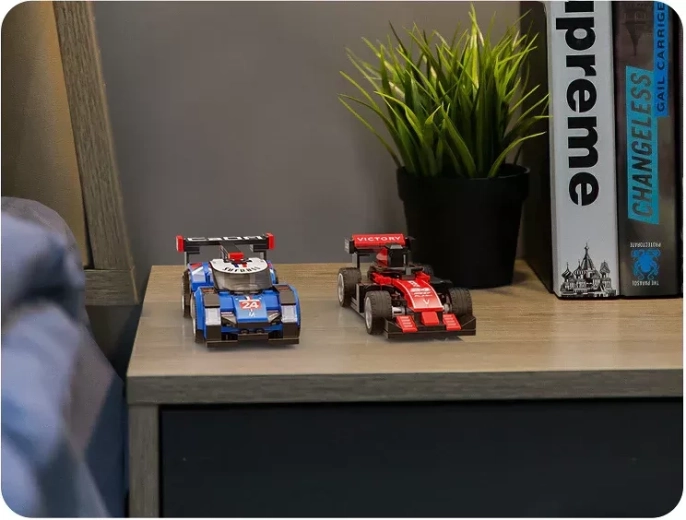 Compact size for home races