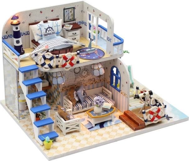 Mājiņas miniatūra “Pie Zilā krasta”