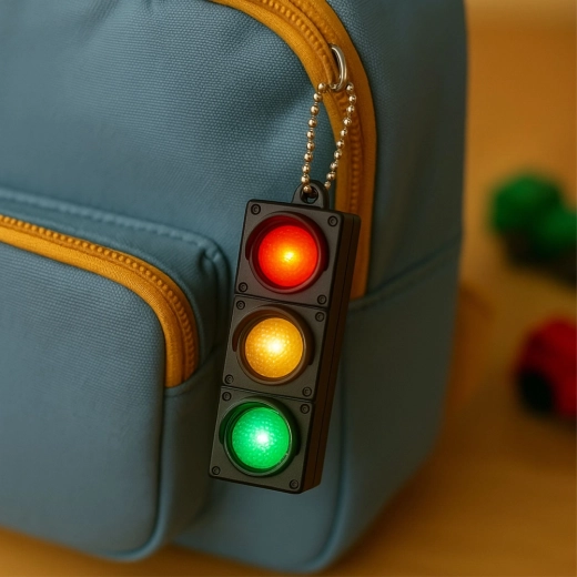 Kompakts aksesuārs atslēgām un mugursomai