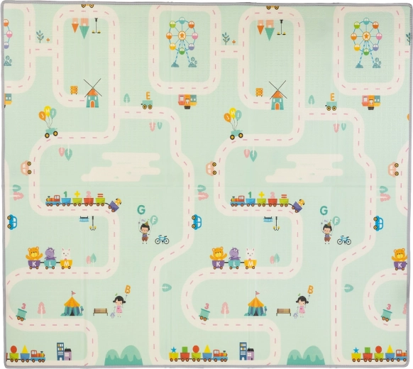 Bērnu rotaļu paklājs Chipolino Park 142 × 142 cm