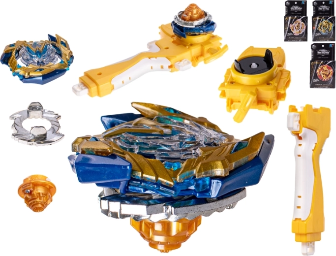TopGyro griežamais tops ar palaidēju Beyblade stilā