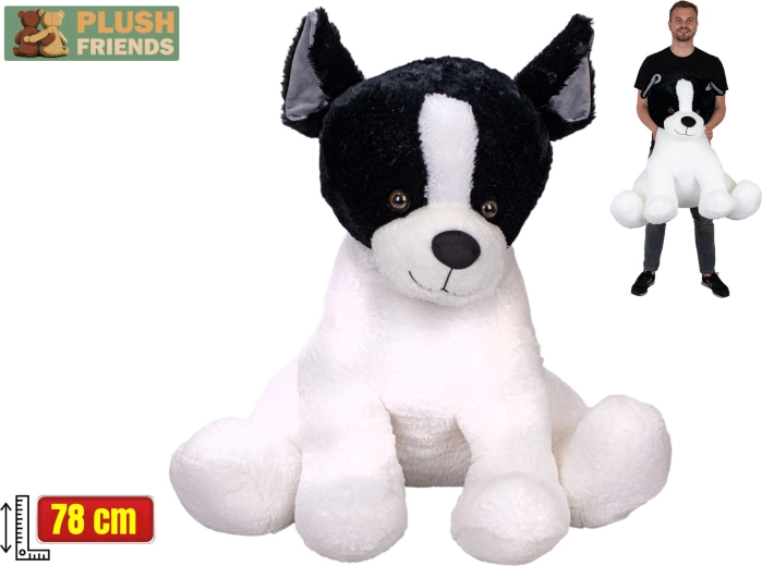 Plush Friends French Bulldog Plush Toy 78 cm
