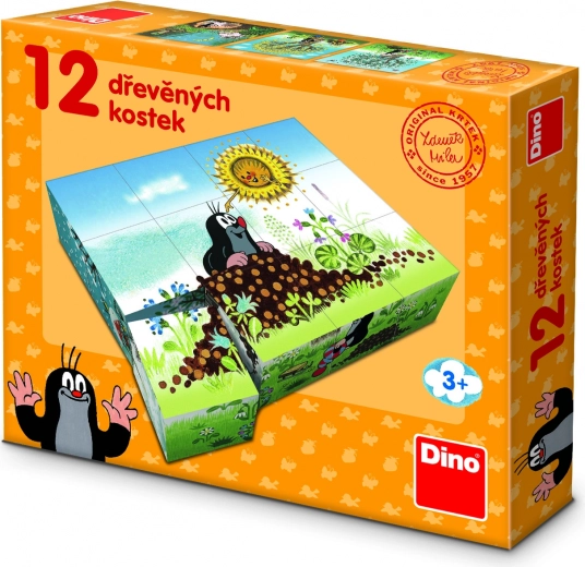 Dino koka klucīši Krteček – Kurmīša gads, 12 gab.
